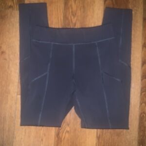 H&M Black Leggings Youth Girls size 14